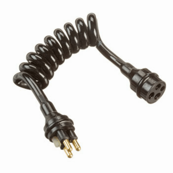 Nerovy Mini Coil Cord Assembly – Compact Flexible Cable with FM LK SL Connectors